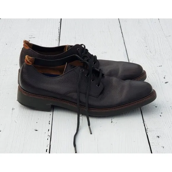 Cole Haan Grand 360 Men's Black Leather Dress Oxford Shoes C32693 US 8 EU 42
