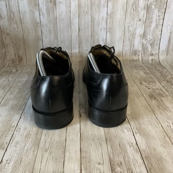 Cole Haan Grand O’s Black Leather Oxfords Men's Size 11.5 M Lace Up Dress Shoes