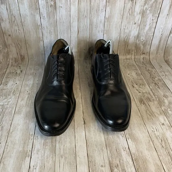 Cole Haan Grand O’s Black Leather Oxfords Men's Size 11.5 M Lace Up Dress Shoes