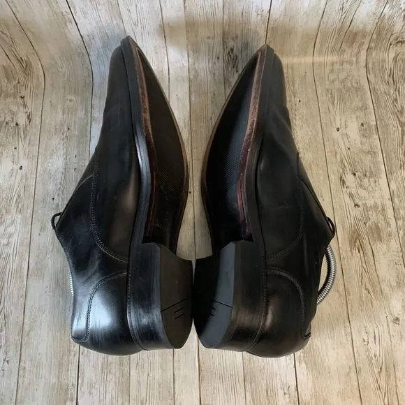 Cole Haan Grand O’s Black Leather Oxfords Men's Size 11.5 M Lace Up Dress Shoes