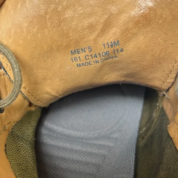 Cole Haan Grand Øs Olive Green Suede Chukka Ankle Bootie Men's Shoes Size 11.5