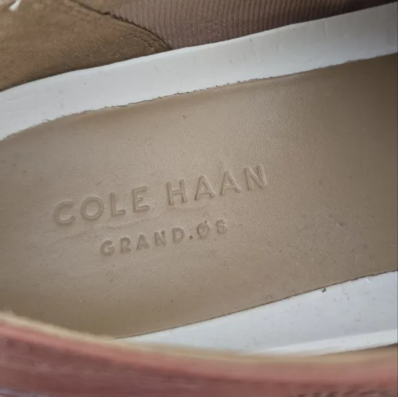 COLE HAAN Grand Wingtip Mens Dress Shoes 11M Brown Lace Up