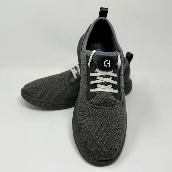 Cole Haan Grandsport Journey Knit Casual Shoes Mens Sz 12 Gray Black L.8.1 Comfy