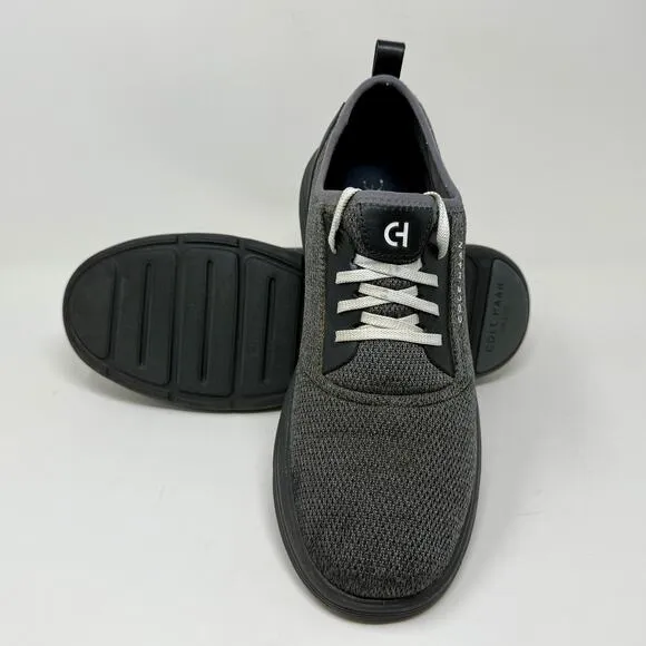Cole Haan Grandsport Journey Knit Casual Shoes Mens Sz 12 Gray Black L.8.1 Comfy