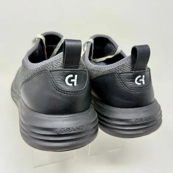 Cole Haan Grandsport Journey Knit Casual Shoes Mens Sz 12 Gray Black L.8.1 Comfy