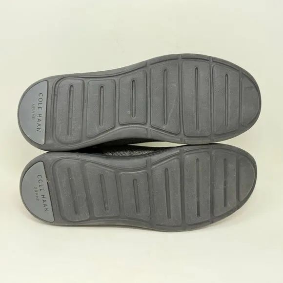 Cole Haan Grandsport Journey Knit Casual Shoes Mens Sz 12 Gray Black L.8.1 Comfy