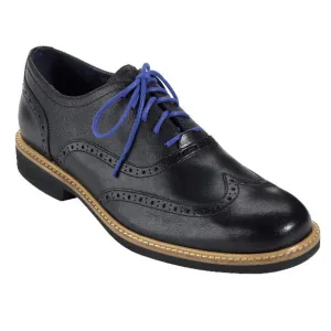 Cole Haan Great Jones Wingtip Oxford Shoes Black Mens Size 10.5