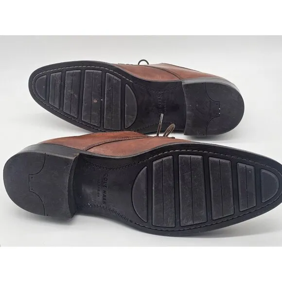 Cole Haan Men Shoes Size 10 M Brown Modern Essentials Oxford Dress Shoes