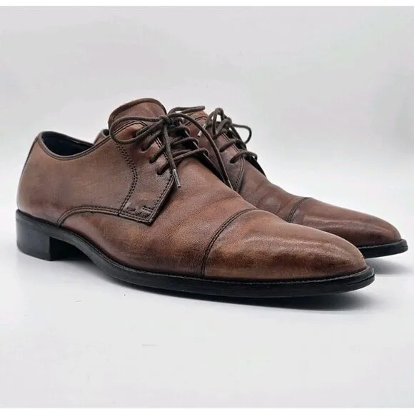 Cole Haan Men Shoes Size 10 M Brown Modern Essentials Oxford Dress Shoes