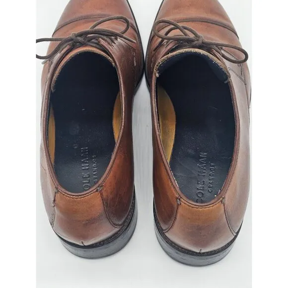 Cole Haan Men Shoes Size 10 M Brown Modern Essentials Oxford Dress Shoes