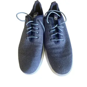 Cole Haan Mens Blue Grand Plus Essex Distance Knit Oxford Shoes Size 8M