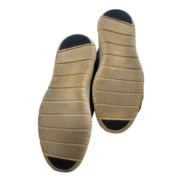 COLE HAAN Men's Generation ZERØGRAND Navy and Brown Sneakers