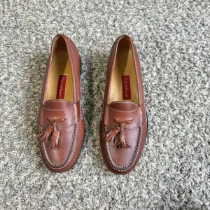Cole Haan Men's Pinch Tassel Dress Loafer Shoes Saddle Tan Brown size 8 D