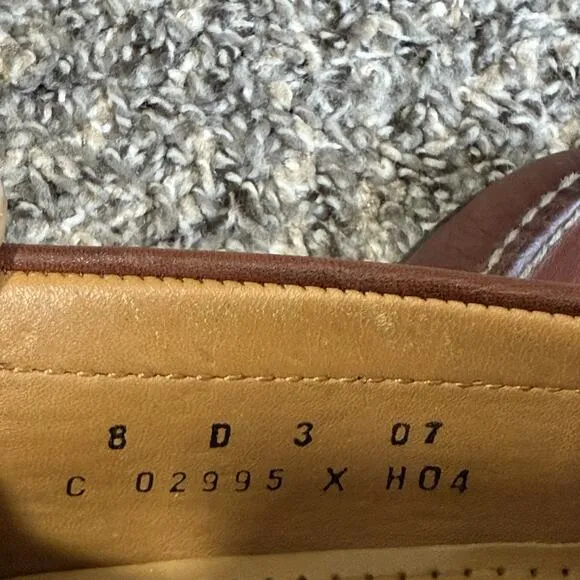 Cole Haan Men's Pinch Tassel Dress Loafer Shoes Saddle Tan Brown size 8 D
