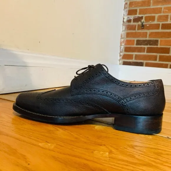 Cole Haan Mens Size 10.5 D Wingtip Oxford Leather Dress Shoes