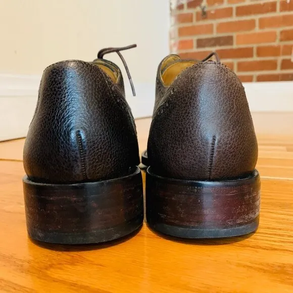 Cole Haan Mens Size 10.5 D Wingtip Oxford Leather Dress Shoes