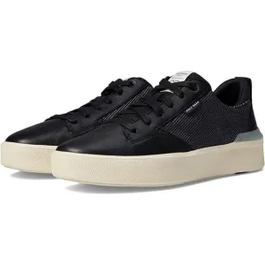 Cole Haan Mens Size 11.5W Black/Ivory GrandPrø Crew Sneaker Shoes Lace Up L10-15