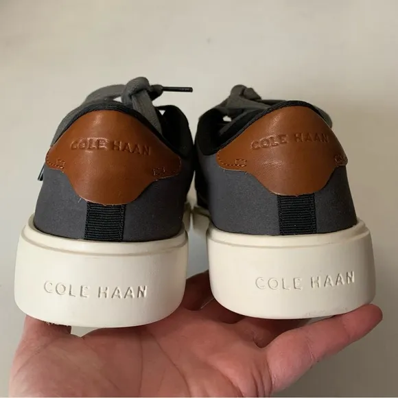 Cole Haan Men’s Size 8 Grand Crosscourt Winner Sneaker Shoes in Magnet-Ivory EUC