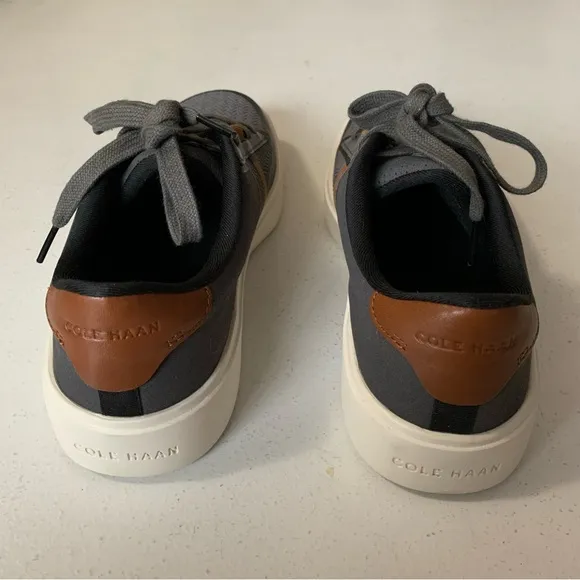 Cole Haan Men’s Size 8 Grand Crosscourt Winner Sneaker Shoes in Magnet-Ivory EUC