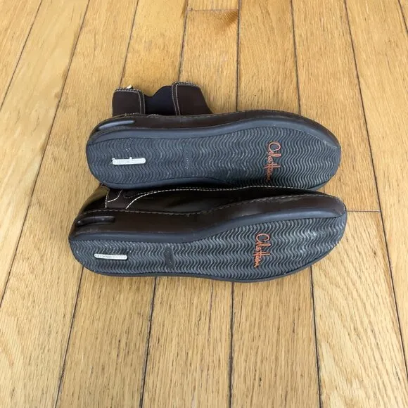 COLE HAAN Nike Air Series Waterproof Chelsea Boots, Leather, Size 7B