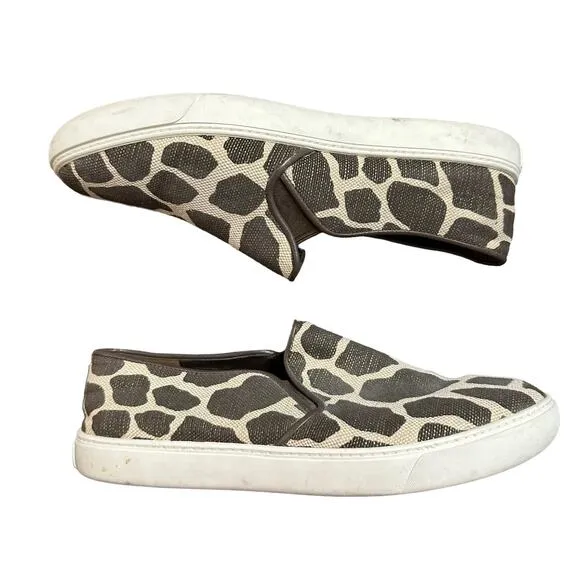 Cole Haan Womens Jennica slip on girafe print shoe Size 9B