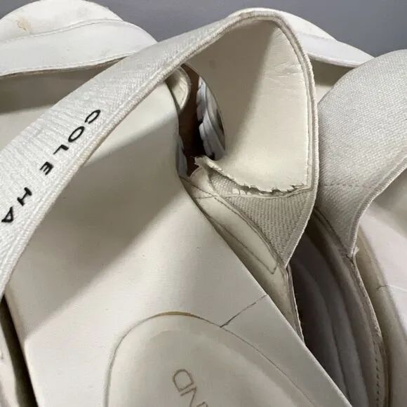 Cole Haan Womens Size 7 B Zerogrand Double Strap Wedge Sandals W17044 Shoes