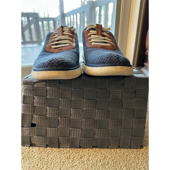 Cole Haan Zero Grand Sneakers,‎ Size 10.5 Navy &amp; Brown