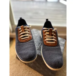 Cole Haan Zero Grand Sneakers,‎ Size 10.5 Navy &amp; Brown