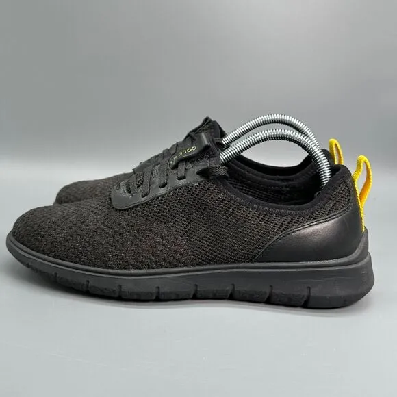 Cole Haan Zerogrand Womens 8.5 Athletic Shoes Black Low Dress up Sneakers Oxford