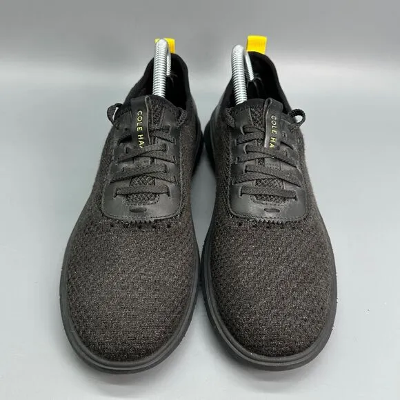 Cole Haan Zerogrand Womens 8.5 Athletic Shoes Black Low Dress up Sneakers Oxford