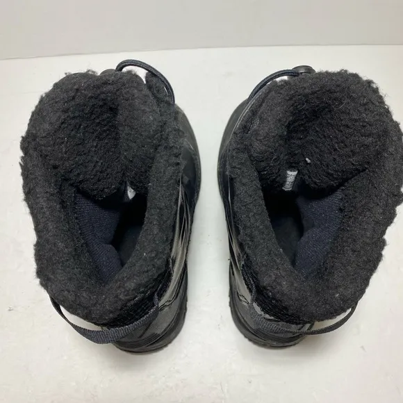 Columbia Bugaboot Celsius Waterproof Black Boots Youth Size 5