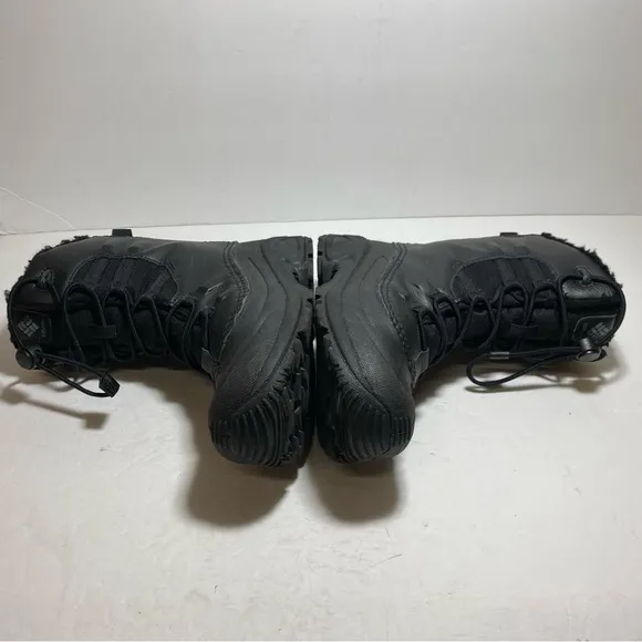 Columbia Bugaboot Celsius Waterproof Black Boots Youth Size 5