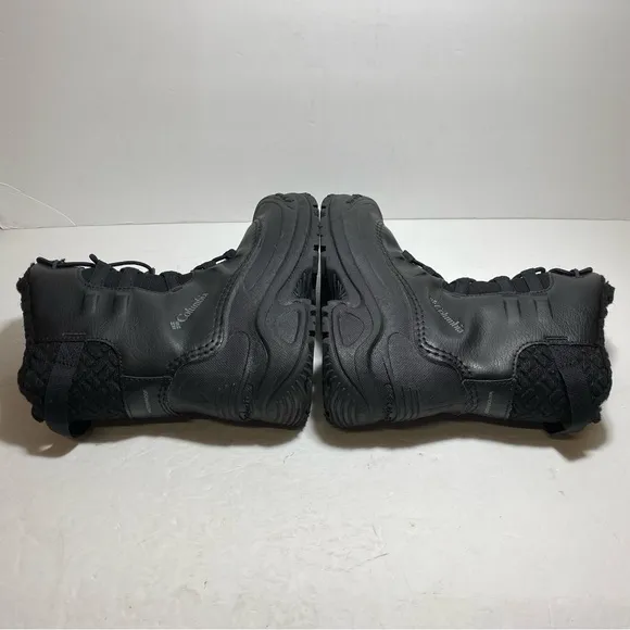 Columbia Bugaboot Celsius Waterproof Black Boots Youth Size 5