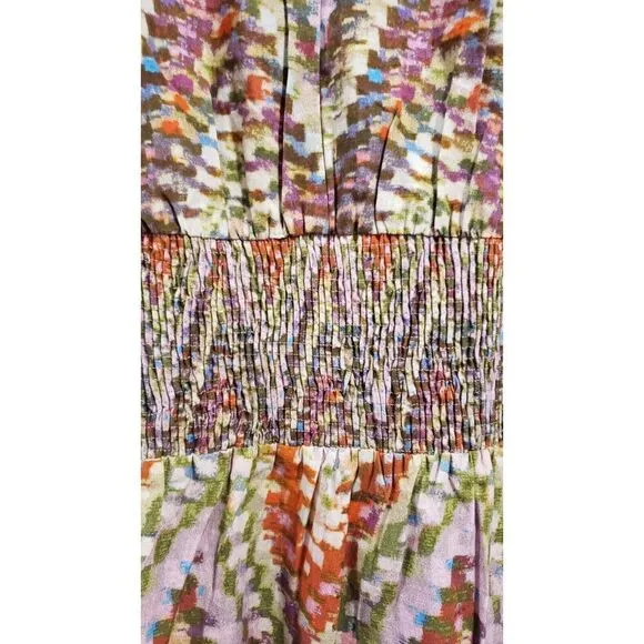 Conditions Apply Anthropologie Plus Size Puff‎ Sleeve Pink Dress Size 20W NWOT