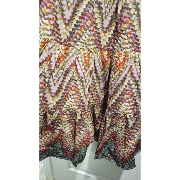 Conditions Apply Anthropologie Plus Size Puff‎ Sleeve Pink Dress Size 20W NWOT