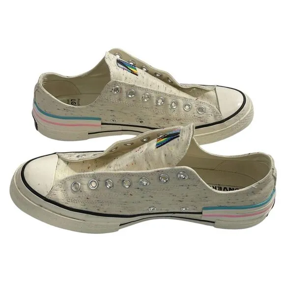 Converse Chuck 70 Low Pride Proud to Be Sneakers Men’s 10.5 Women 12.5 LGBTQIA 