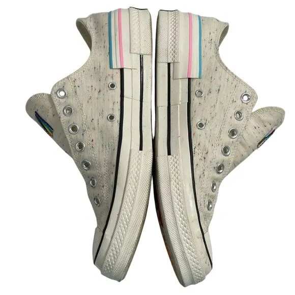 Converse Chuck 70 Low Pride Proud to Be Sneakers Men’s 10.5 Women 12.5 LGBTQIA 