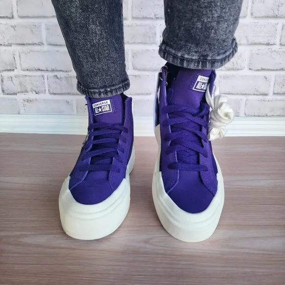 ⭐Converse Chuck Taylor All Star Cruise 7.5 Women Shoes Purple Sneakers A10238C⭐