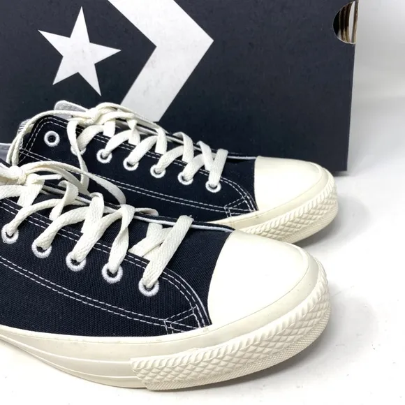 Converse Chuck Taylor Black Shoes Men’s Size Canvas Low Top SB Sneakers 167250C
