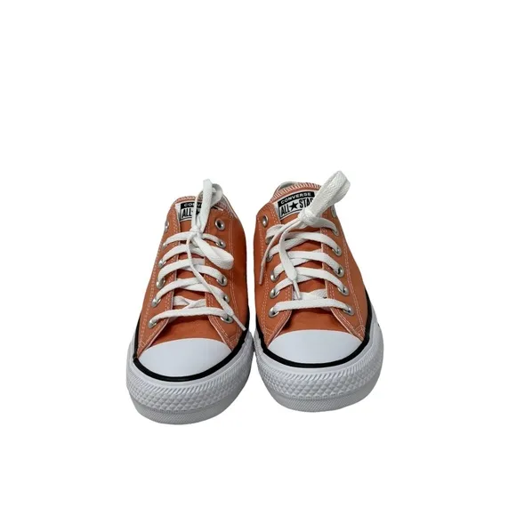 Converse Chuck Taylor Low Top Shoes Skate Peach Canvas Women's Size A02175C-WBP