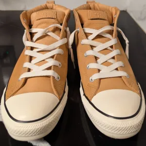 Converse Chuck Taylor Tan Suede High Top Sneakers Men's Size 12 Used Exc $140