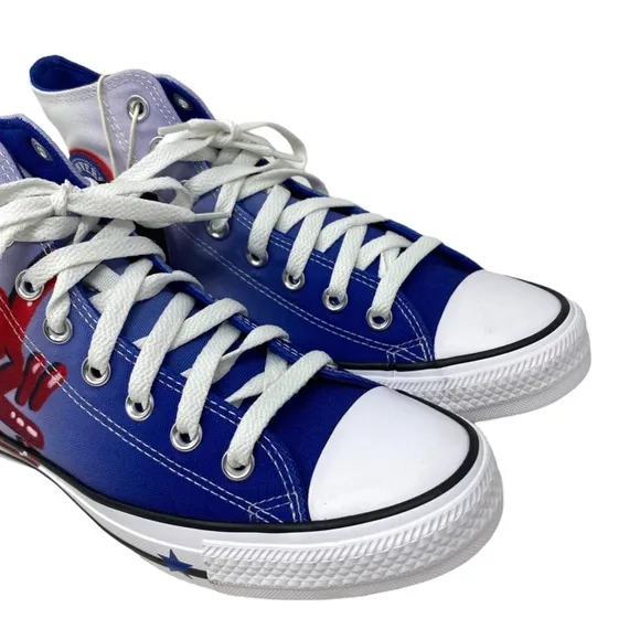 Converse Ctas High Top Shoes Canvas Sneaker For Men Blue White Skate A04167C