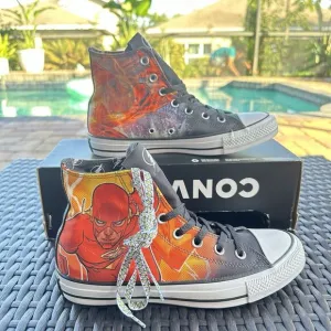 Converse DC x Chuck Taylor All Star High The Flash Men's Shoes 161390C Size 6