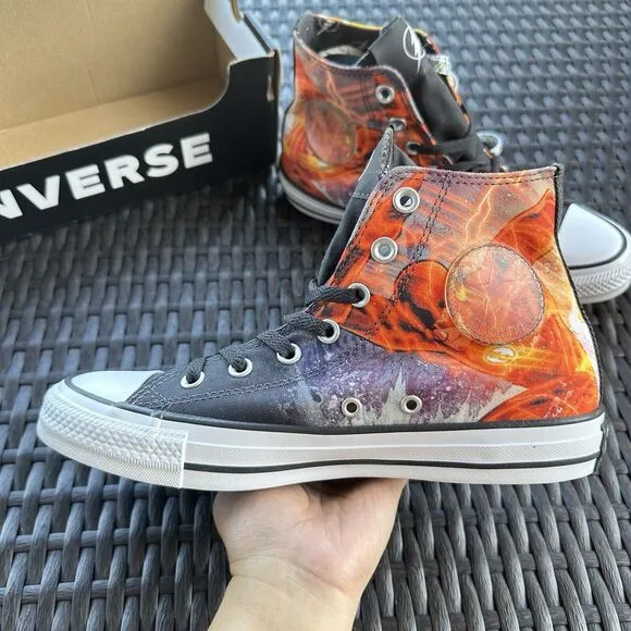 Converse DC x Chuck Taylor All Star High The Flash Men's Shoes 161390C Size 6