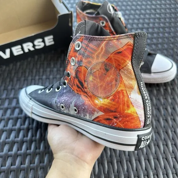 Converse DC x Chuck Taylor All Star High The Flash Men's Shoes 161390C Size 6