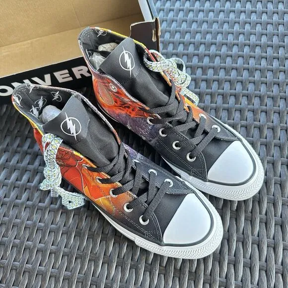Converse DC x Chuck Taylor All Star High The Flash Men's Shoes 161390C Size 6