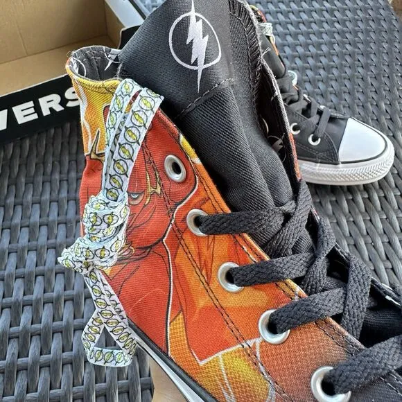 Converse DC x Chuck Taylor All Star High The Flash Men's Shoes 161390C Size 6