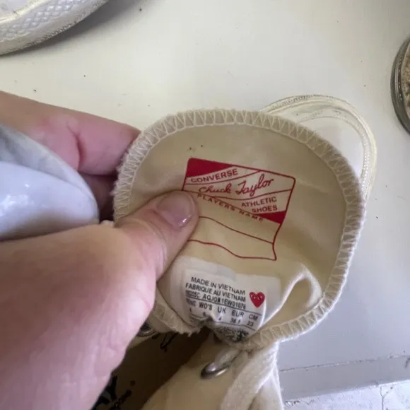 Converse x Comme des Garçons PLAY Chuck 70 sneaker