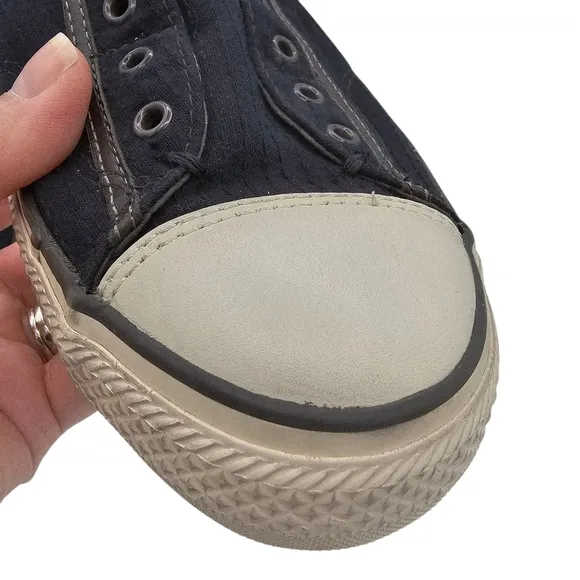Converse x John Varvatos Black Slip On Sneakers