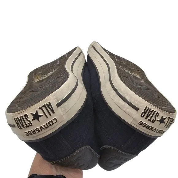 Converse x John Varvatos Black Slip On Sneakers